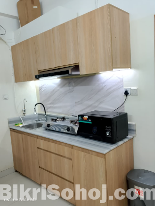 Luxo Furnished 3-Bedroom Flat Rent in Bashundhara R/A